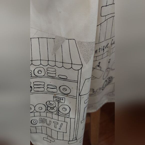 Rivet & Surge Graphic Tulle Skirt + Reversible Skirt +Japanese + Size see below - Picture 7 of 16